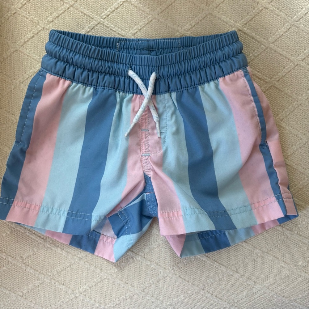 TBBC Stripe Swim Trunks
